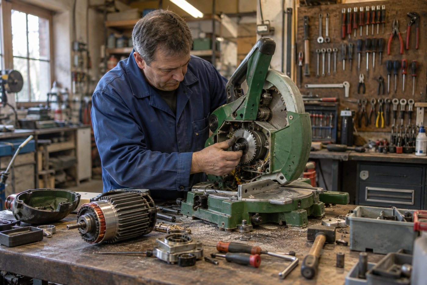 Reparatur und Überholung